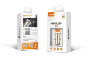 شارژر فندکی فست 30W الدینیو مدل C506Q + کابل TYPE C اورجینال - Image 4