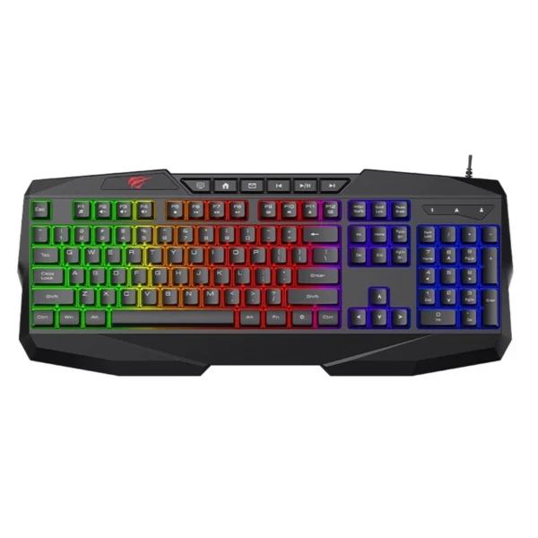 کیبورد باسیم گیمینگ HAVIT مدل KB-878L
