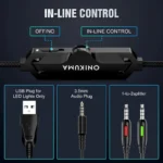 هدست مخصوص بازی اونیکوما مدل X11 - Image 9