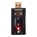 کارت صدا رویال USB مدل RS701 با طراحی سبک و جمع‌وجور