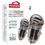 شارژر فندکی 65 وات پرومیت مدل TRANSDRIVE-65W - Image 8