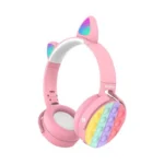 هدفون بلوتوثی بچه‌گانه SY950 پاپت دار - Image 8
