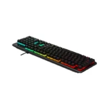 نمای نزدیک از نورپردازی RGB کیبورد گیمینگ LOGIKEY K310B