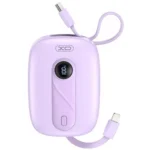 پاوربانک XO PR246 با نشانگر LED و بدنه مقاوم از جنس ABS و پلی‌کربنات