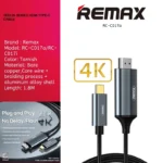 مبدل USB-C به HDMI 4k ریمکس مدل RC-C017a - Image 2