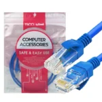 ساختار داخلی کابل شبکه تسکو Cat5 با روکش CCA برای کاهش نویز