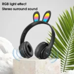 هدفون بلوتوثی طرح خرگوش مدل P47R - Image 6