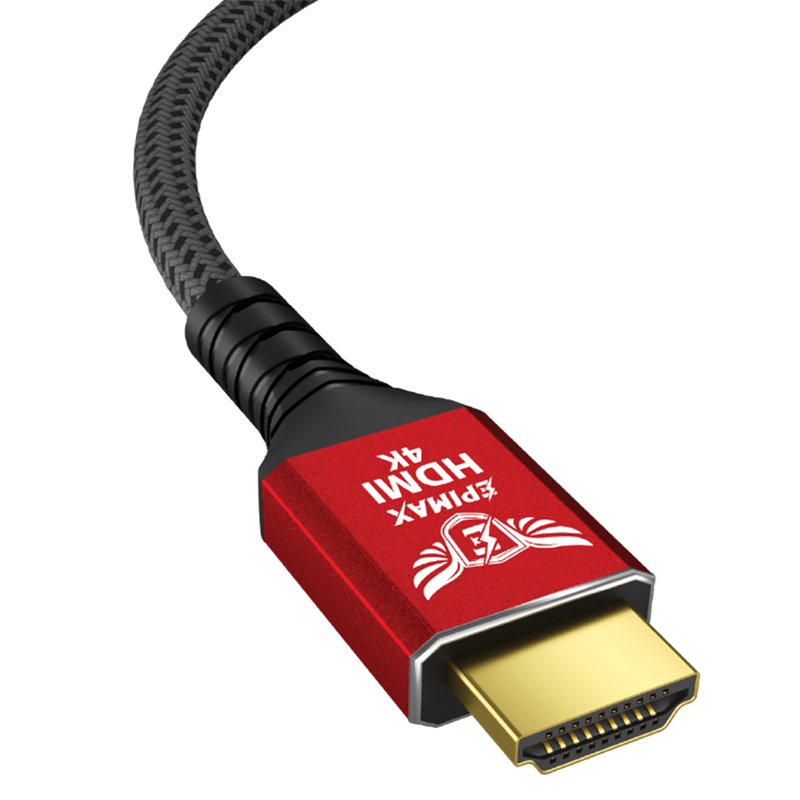 "کابل HDMI EPIMAX EC-98 PD DESIGN 5M با پشتیبانی از کیفیت 4K در 60 هرتز، پهنای باند 18Gbps، طول 5 متر، سازگار با تلویزیون، کنسول‌های بازی، مانیتور و پروژکتور، دارای گارانتی 1 ساله رهام صنعت."