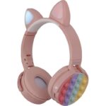 هدفون بلوتوثی بچه‌گانه SY950 پاپت دار - Image 3