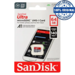 رم microSD SanDisk Ultra 64GB با مقاومت بالا در برابر ضربه و رطوبت