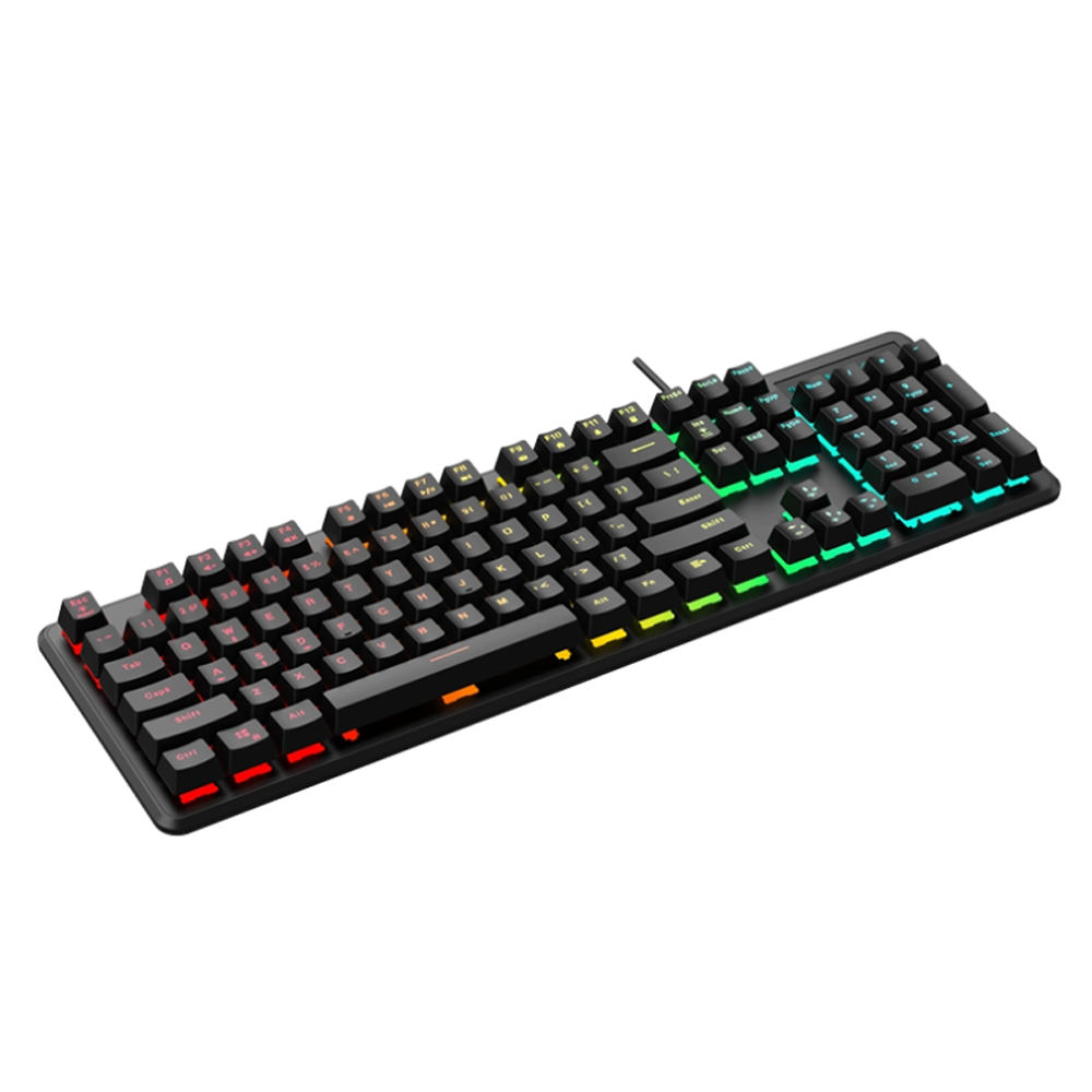 کیبورد مکانیکال باسیم گیمینگ لاجی کی مدل LOGIKEY K310B با نورپردازی RGB