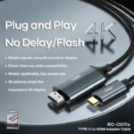 مبدل USB-C به HDMI 4k ریمکس مدل RC-C017a - Image 5
