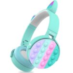 هدفون بلوتوثی بچه‌گانه SY950 پاپت دار - Image 4