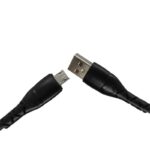 کابل شارژ و انتقال داده کلومن مدل KD-03 با طول 1 متر و کانکتور Micro USB، ساخته شده از متریال مقاوم TPE، مناسب برای گوشی‌های اندرویدی قدیمی و پاوربانک‌ها.