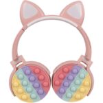 هدفون بلوتوثی بچه‌گانه SY950 پاپت دار - Image 2