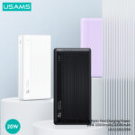 پاور بانک فست شارژ 20000 یوسامز Usams US-CD204 QC3.0 PD 20W - Image 3