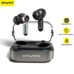 گوشی‌های داخل گوش Awei T58 با سری سیلیکونی
