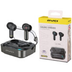 هندزفری بلوتوثی گیمینگ Awei T58 ANC - Image 2