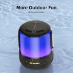 اسپیکر بلوتوثی Awei Y680 با طراحی مقاوم و نورپردازی RGB