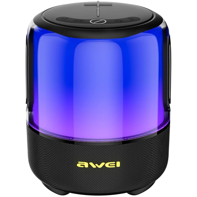 اسپیکر بلوتوثی Awei Y680 با طراحی مقاوم و نورپردازی RGB