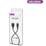 کابل 2.1 آمپر کلومن تایپ سی با کیفیت بالا