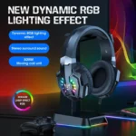 هدست گیمینگ با سیم اونیکوما X32 RGB با نورپردازی حرفه‌ای