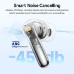 ایربادز QCY N50 با ENC سه‌گانه و بلوتوث 5.4