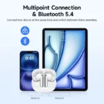 کیس شارژ QCY Melobuds N50 با باتری 380 میلی‌آمپر