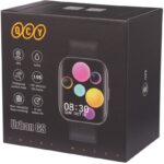 طراحی شیک ساعت QCY Urban GS با بند سیلیکونی 22 میلی‌متری