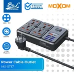 چندراهی برق رومیزی موکسوم MH-ST17 با پورت Type-C
