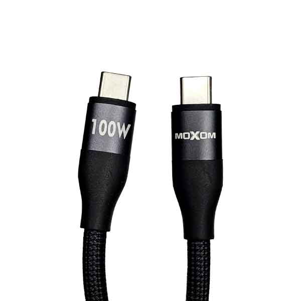 کابل USB-C موکسوم مدل MX-CB335 با روکش کنفی