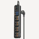 چندراهی برق موکسوم MX-ST16 با پورت Type-C و USB