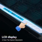 پایه خنک کننده قابل تنظیم لپ‌تاپ آیس کورل مدل Q9 - Image 6