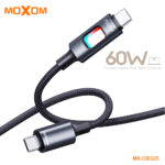 کابل USB-C موکسوم MX-CB325 با نورپردازی RGB