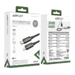 کابل شارژ سریع ACEFAST C23-01 با روکش نایلون بافته شده