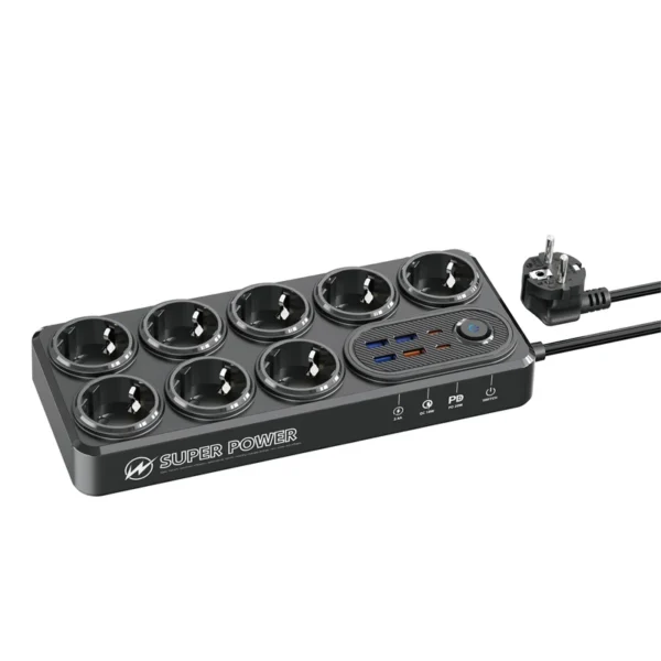 چندراهی برق MOXOM مدل MX ST-22 نمای کامل محصول
