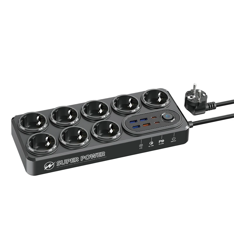 چندراهی برق MOXOM مدل MX ST-22 نمای کامل محصول